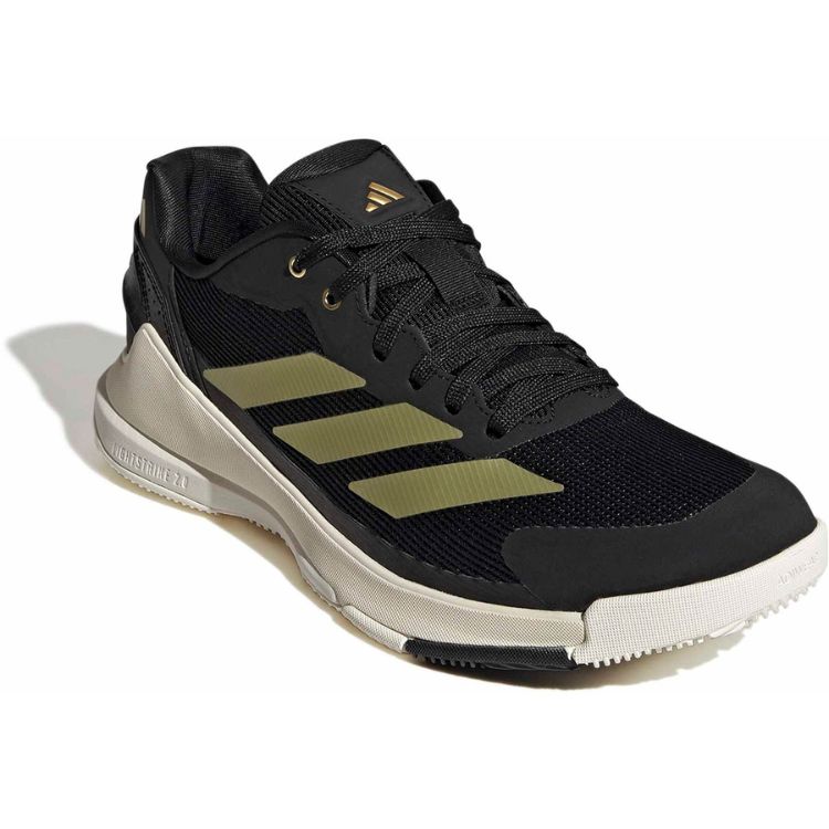 Adidas Padelschoen Crazyquick LS Padel Heren Zwart Goud