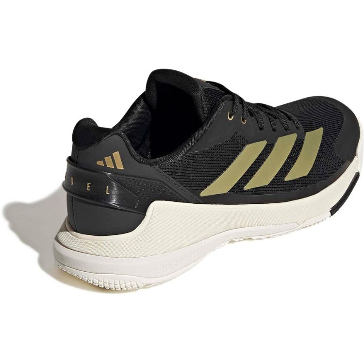Adidas Padelschoen Crazyquick LS Padel Heren Zwart Goud