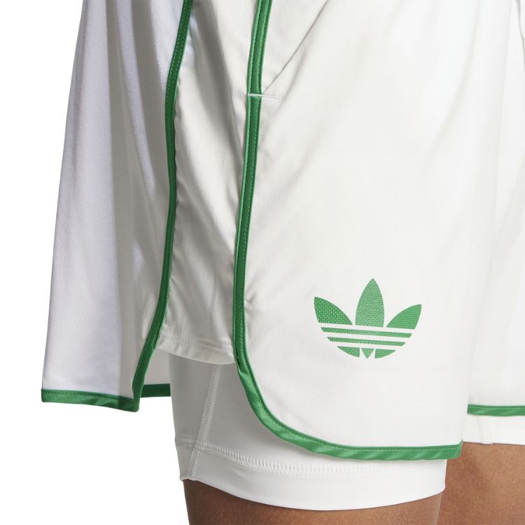 Adidas 2-in-1 Shorts, 5 Zoll, Herren, Weiß