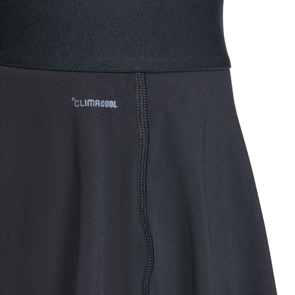 Adidas Match Skirt Dames Zwart Detail