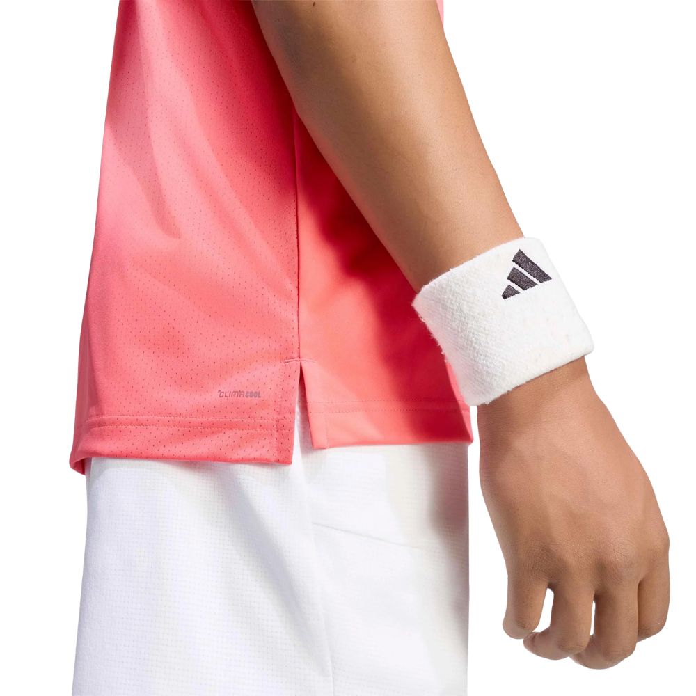 Adidas T-Shirt Club Tee Roze Onderkant