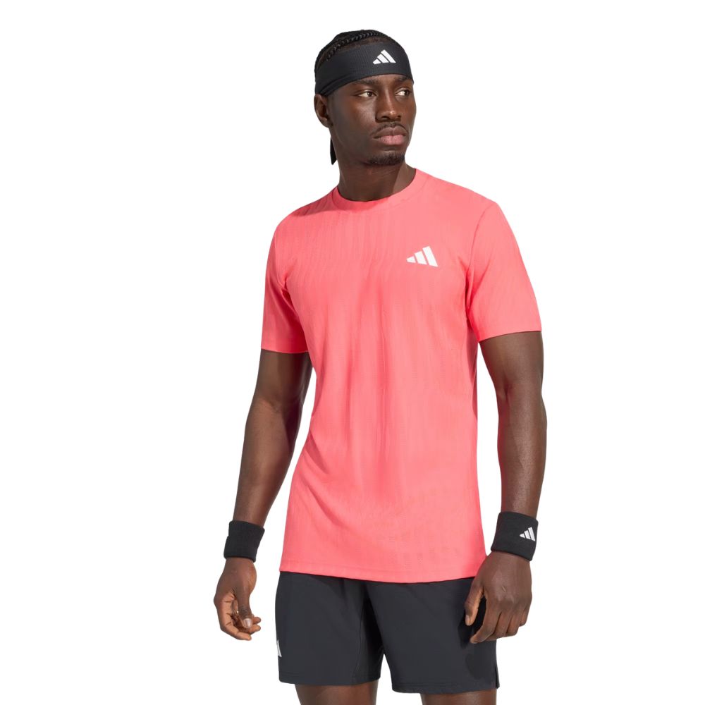 Adidas T-Shirt Freelift Tee Roze Voor
