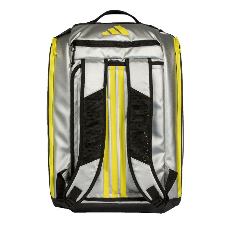 Adidas Padeltasche Tour Bag 2026 Silber-Limette