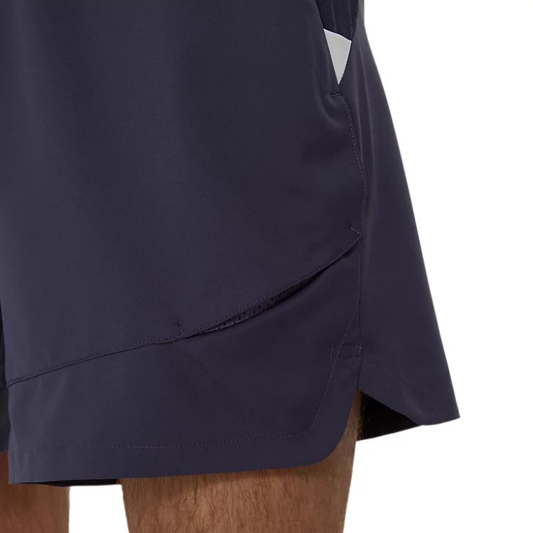 Asics Short Match 7IN Herren Marineblau