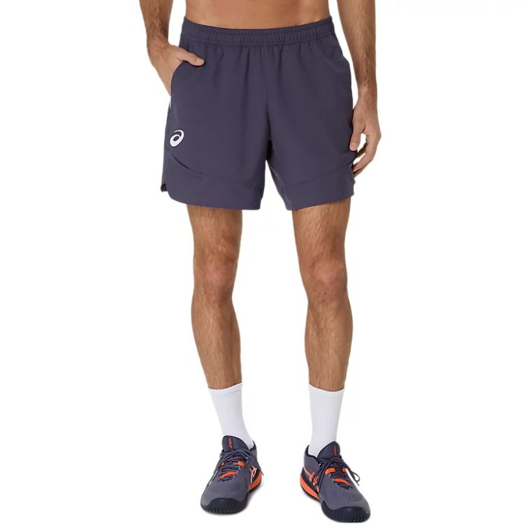 Asics Short Match 7IN Herren Marineblau