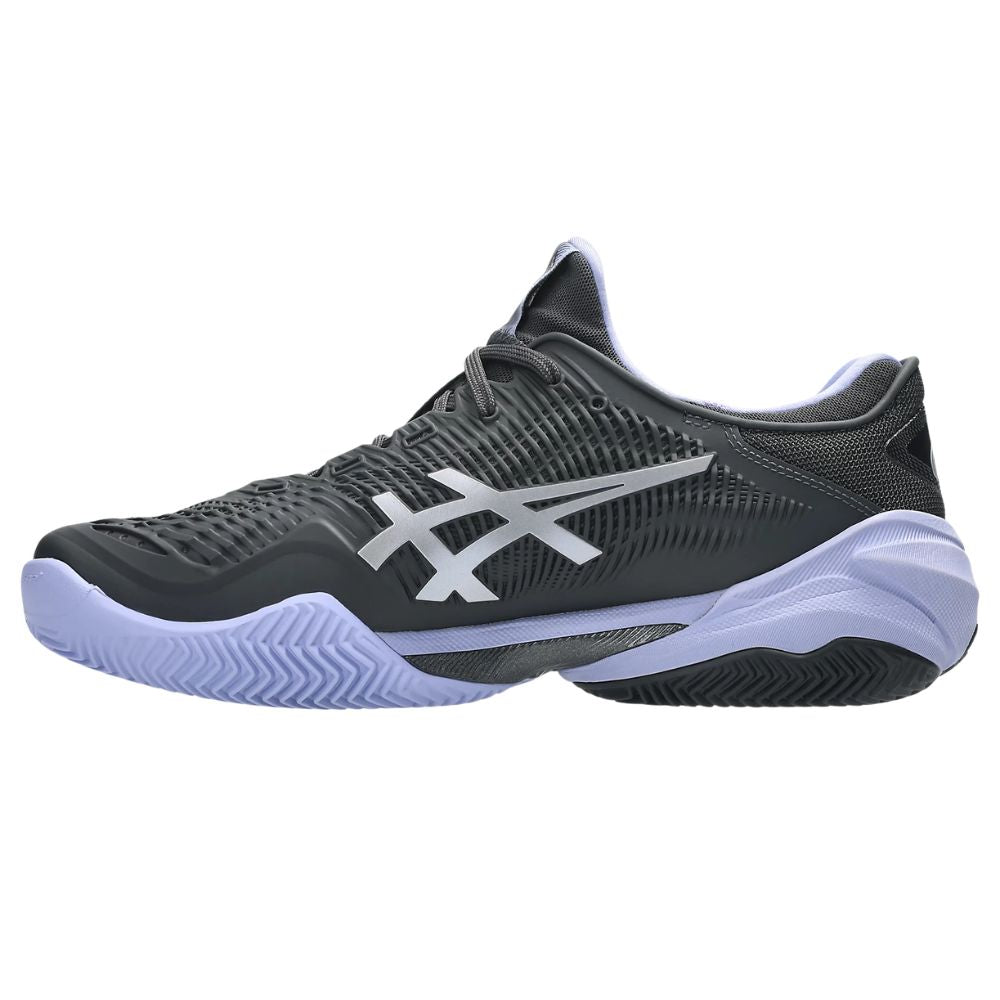 Asics Tennisschoen Court FF 3 Clay Heren Night Energy Donkergrijs Links