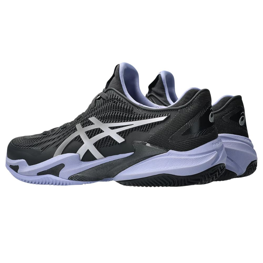 Asics Tennisschoen Court FF 3 Clay Heren Night Energy Donkergrijs Zijkant