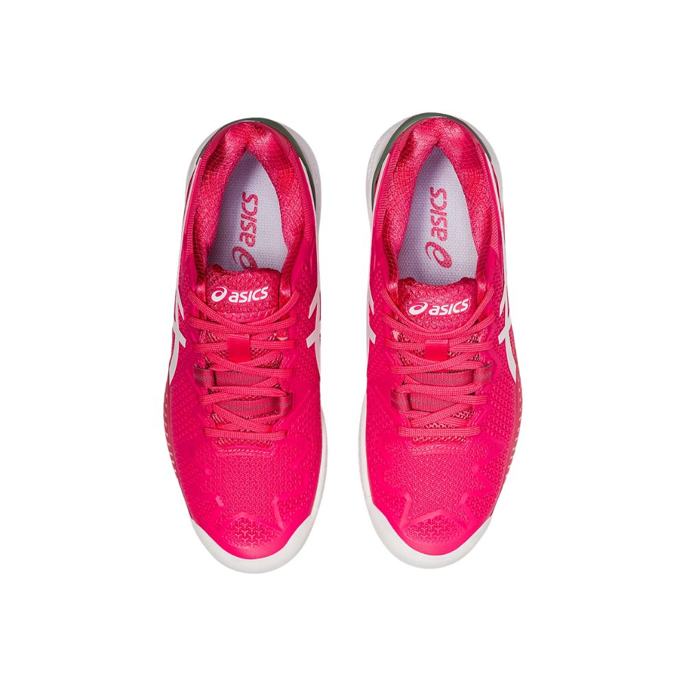 Asics Tennisschoen Gel Resolution 8 Clay Dames Roze Bovenkant