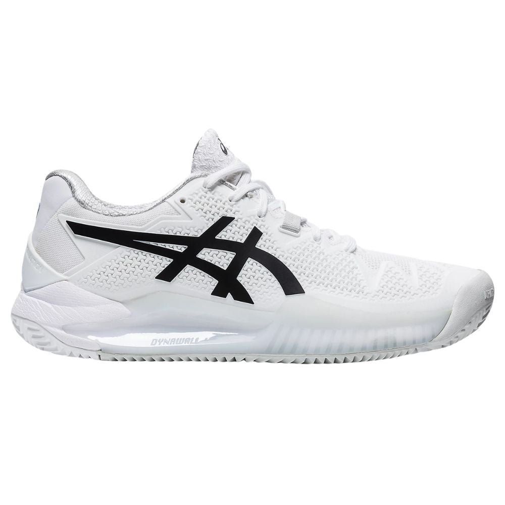 Asics Tennisschoen Gel Resolution 8 Clay Dames Wit