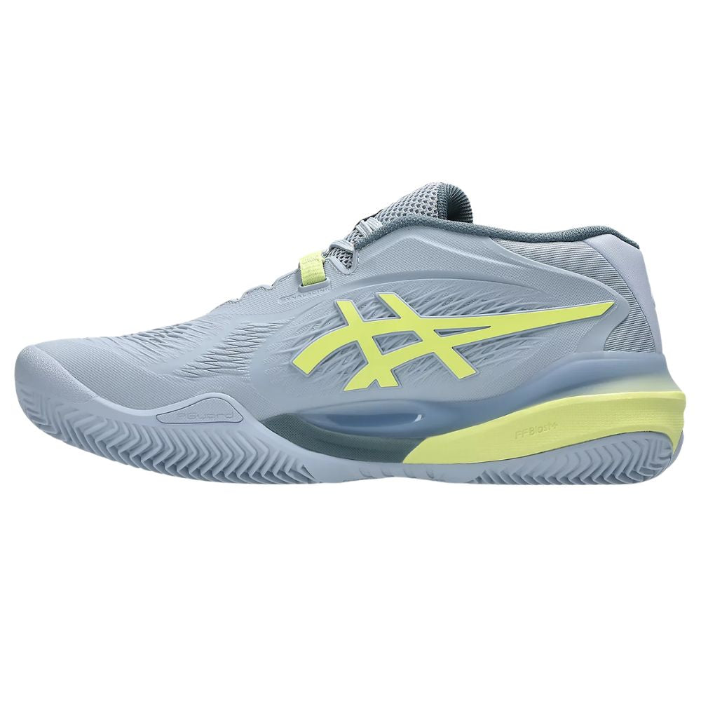 Asics Tennisschoen Gel Resolution X Clay Heren Grijs Blauw Voor