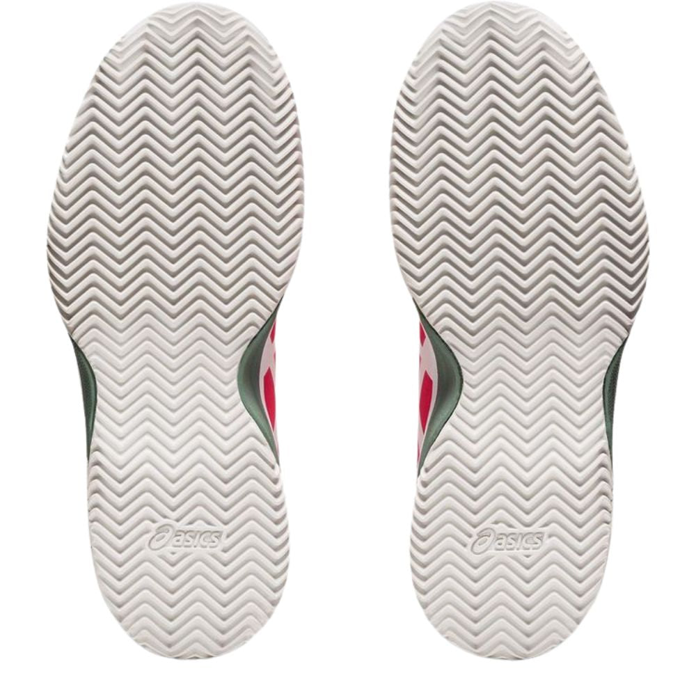 Asics Tennisschoen Padelschoen Gel Resolution 8 Clay Junior Roze Onderkant