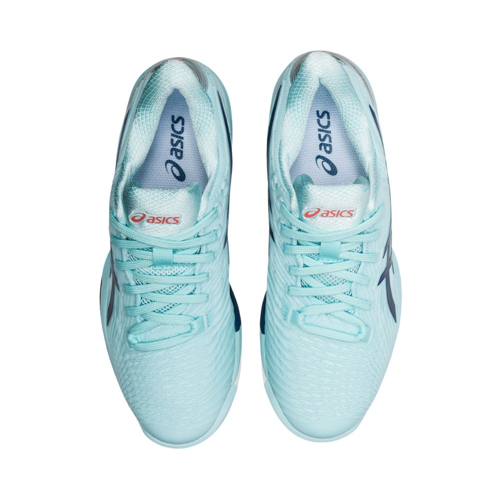 Asics Tennisschoen Solution Speed FF 2 Clay Dames Blauw Bovenkant