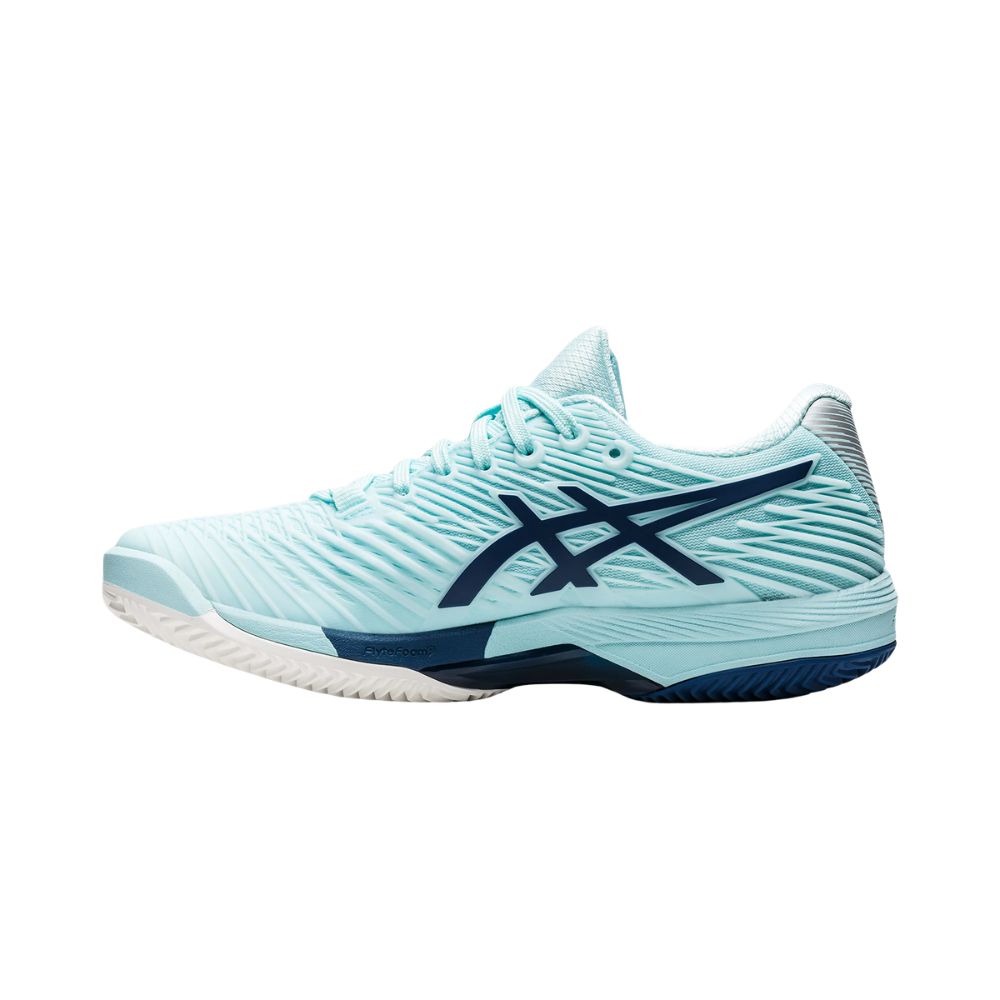 Asics Tennisschoen Solution Speed FF 2 Clay Dames Blauw