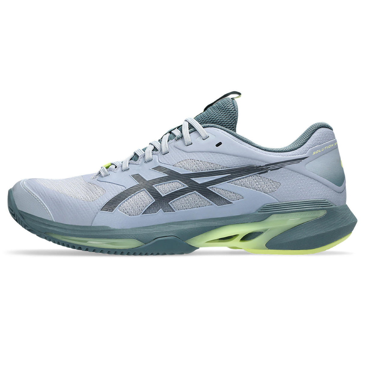 Asics Tennisschoen Solution Speed FF 4 Clay Heren Grijs Blauw Links 2