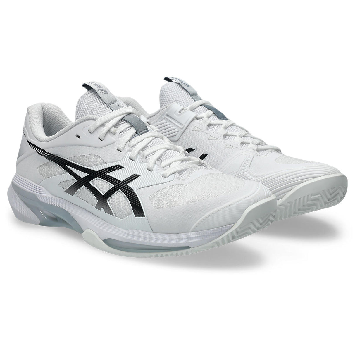 Asics Tennisschoen Solution Speed FF 4 Clay Heren Wit Zwart Voorzijde