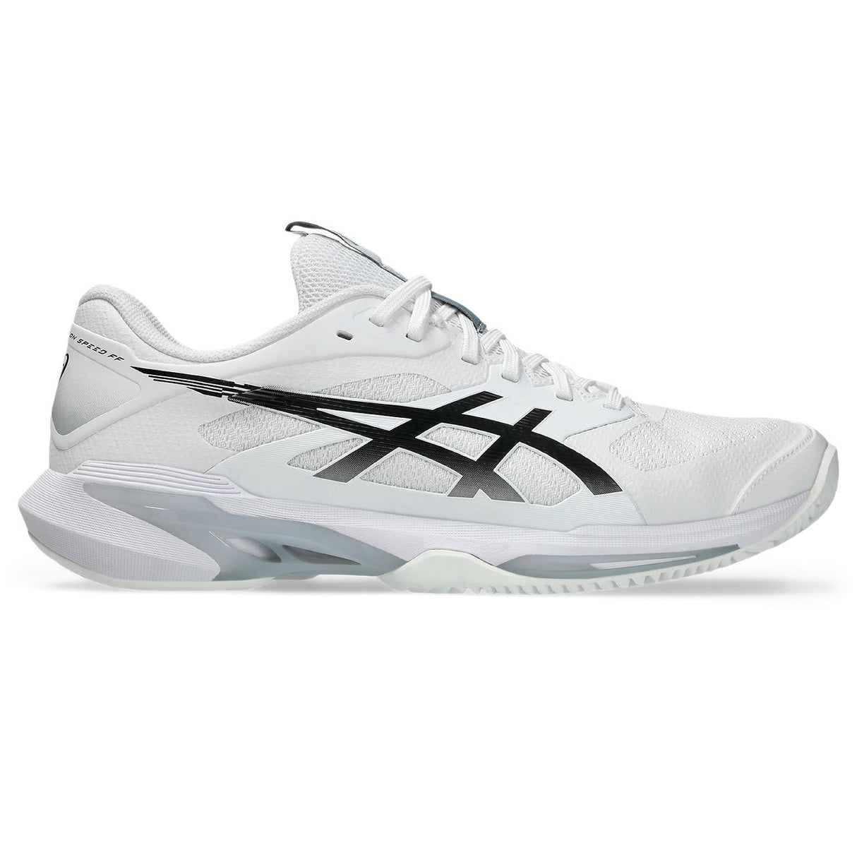 Asics Tennisschoen Solution Speed FF 4 Clay Heren Wit Zwart