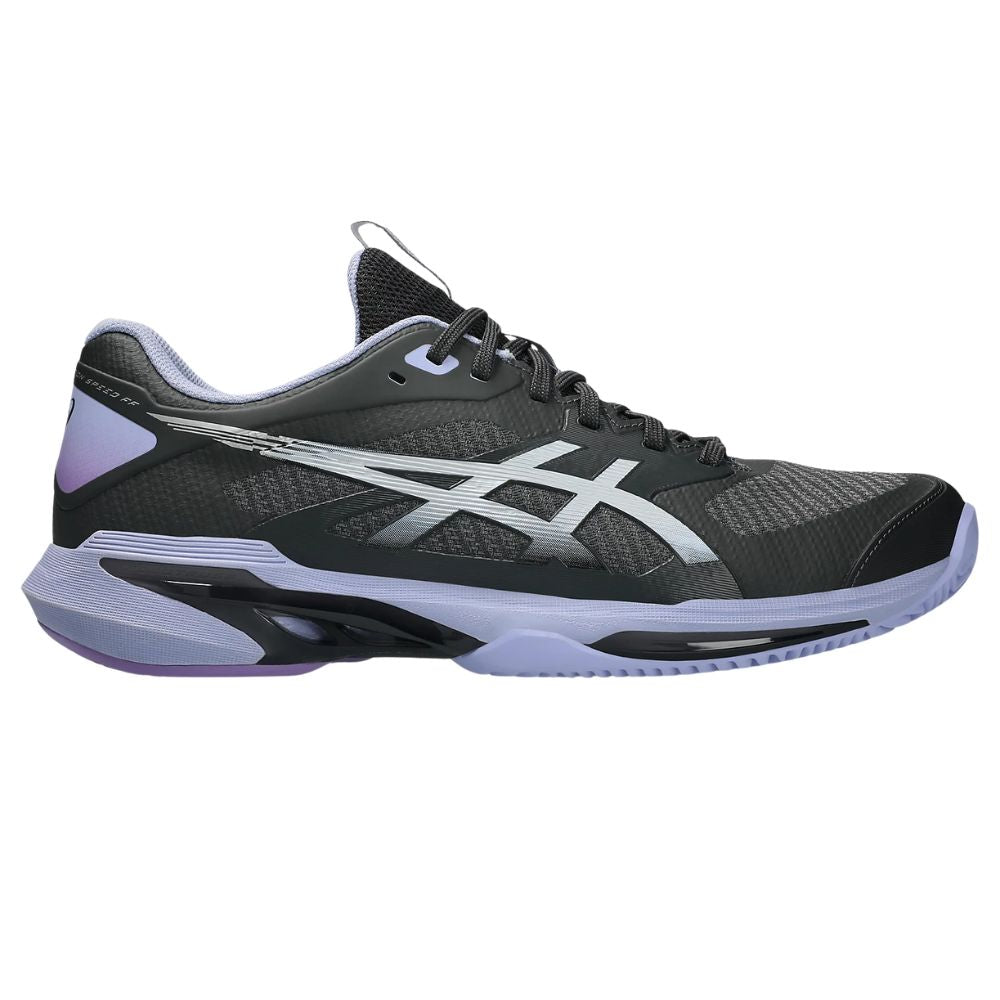 Asics Tennisschoen Solution Speed FF 4 Clay Night Energy Donkergrijs