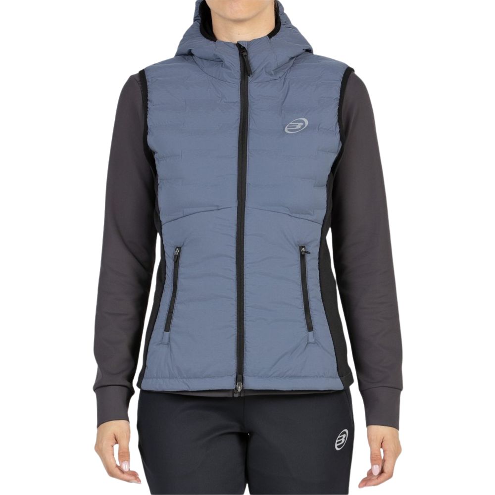 Bullpadel Bodywarmer Blenda Dames Blauw Voorkant