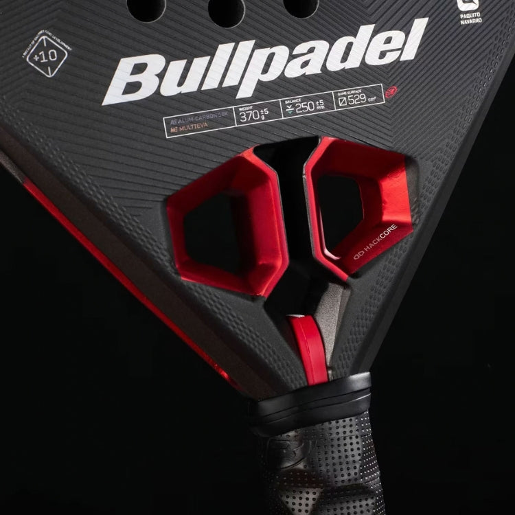 Bullpadel Padelracket Hack 05 Hybrid 27 Testracket Outlet