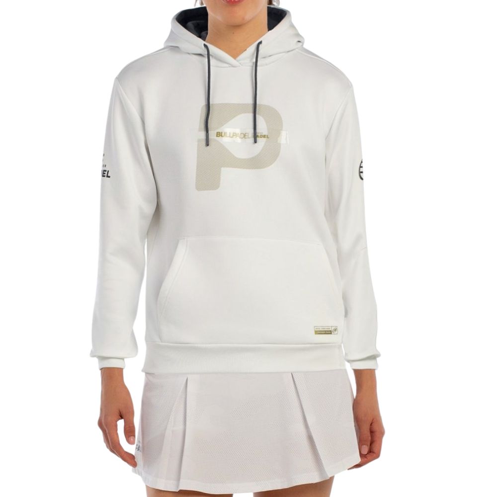 Bullpadel Hoodie Aerea Dames Wit