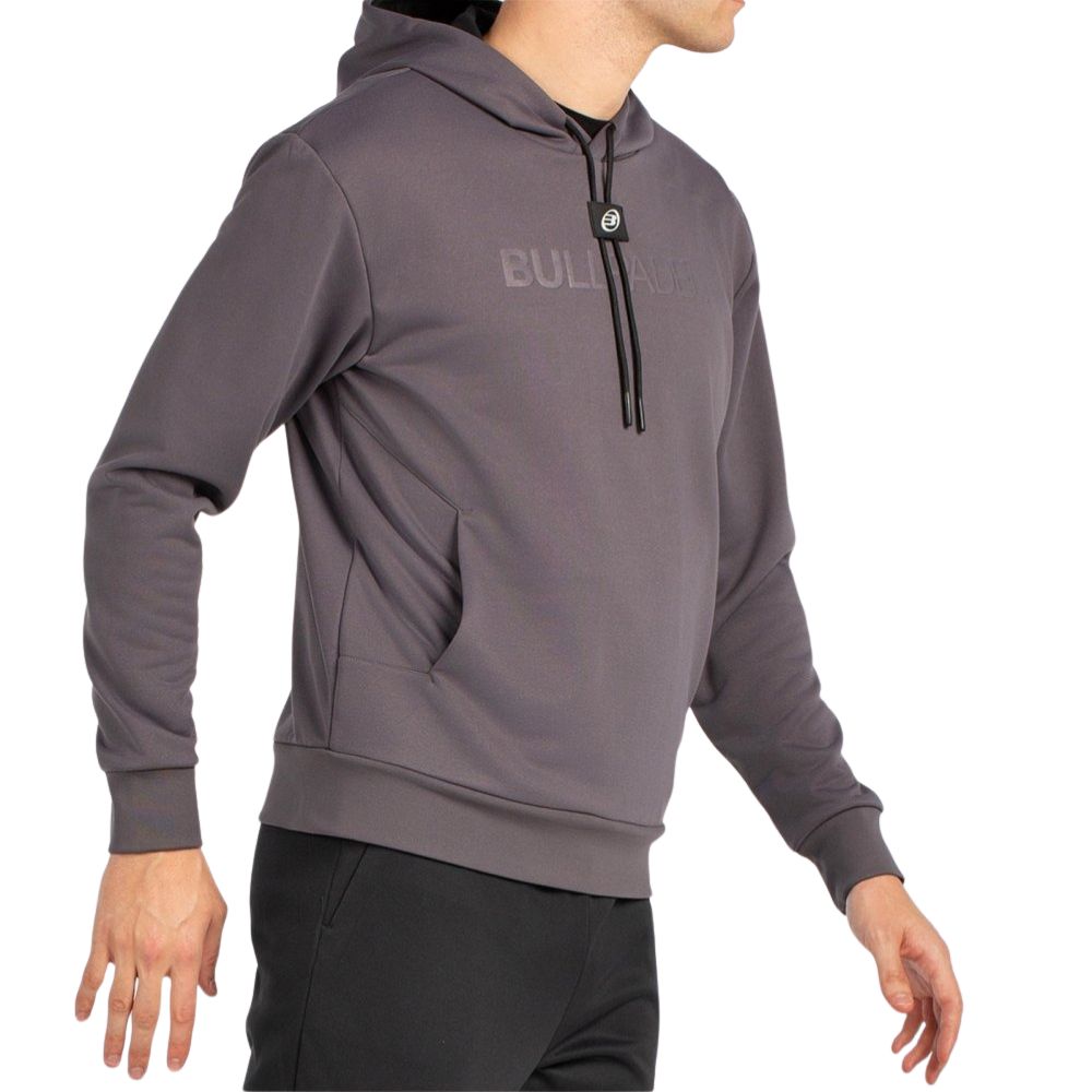 Bullpadel Hoodie Binee Heren Antraciet