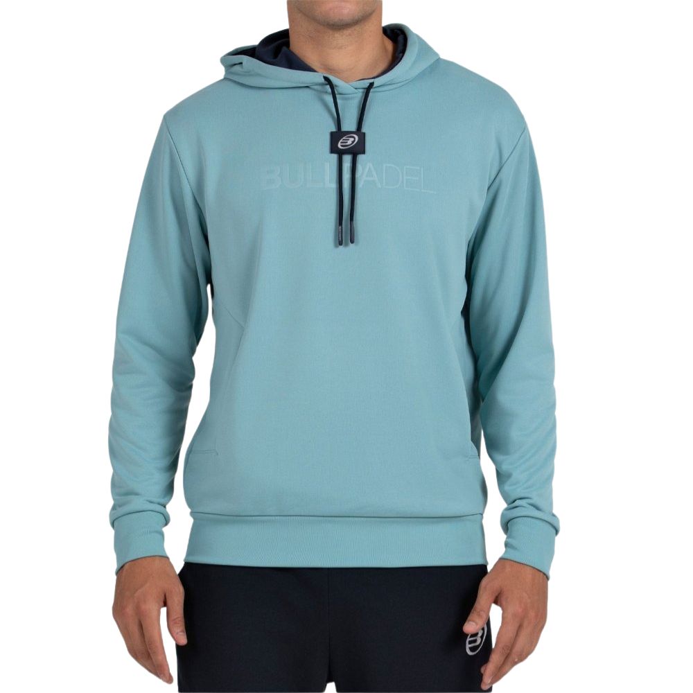 Bullpadel Hoodie Binee Heren Groen Blauw
