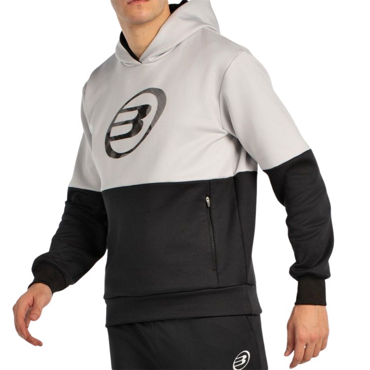 Bullpadel Hoodie Boyal Heren Grijs Zwart