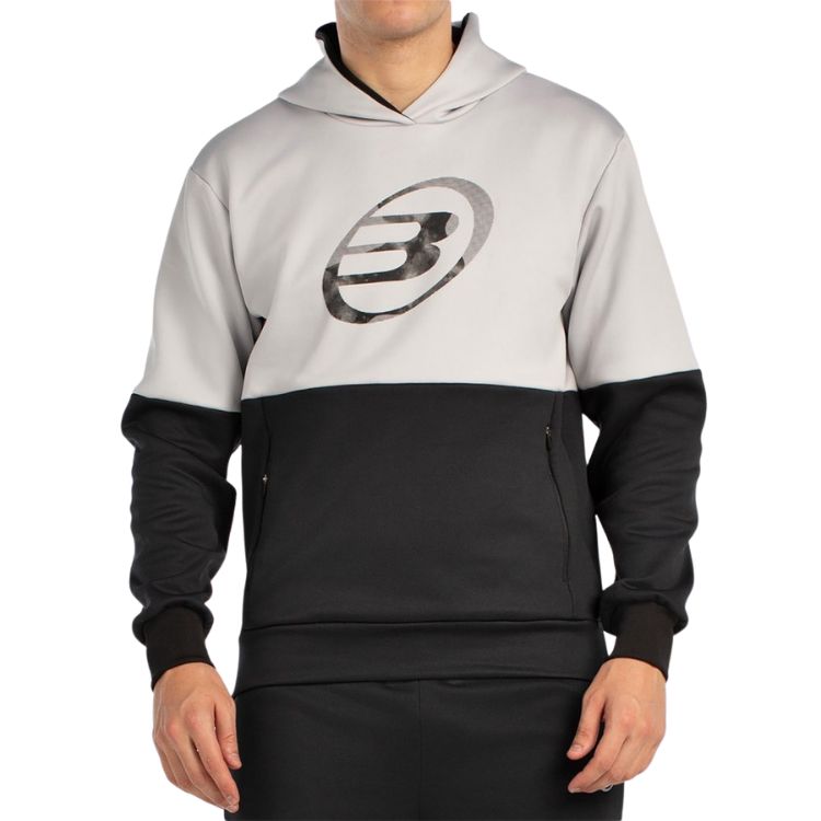 Bullpadel Hoodie Boyal Heren Grijs Zwart