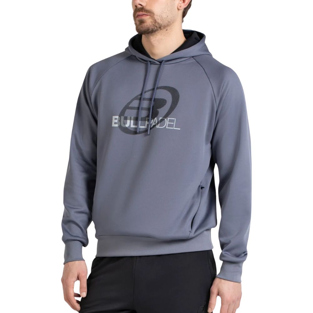 Bullpadel Hoodie Eira Heren Donkergrijs