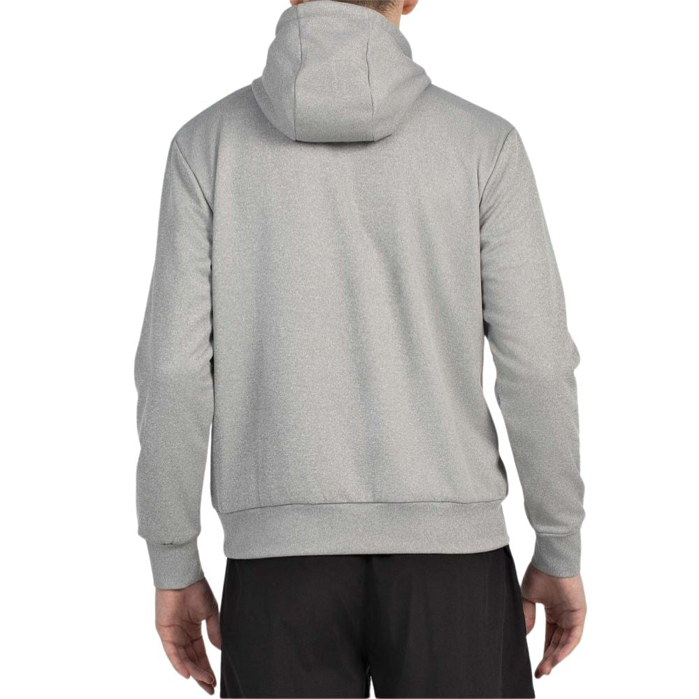 Bullpadel Hoodie Gomese Heren Grijs Achterkant