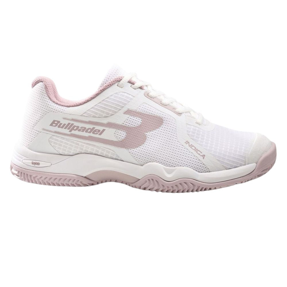 Bullpadel Padelschuh Indiga W 26V Damen Weiß Rosa