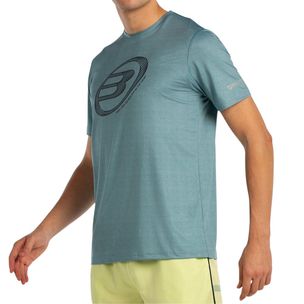 Bullpadel T-shirt Lande Heren Lichtgroen Links