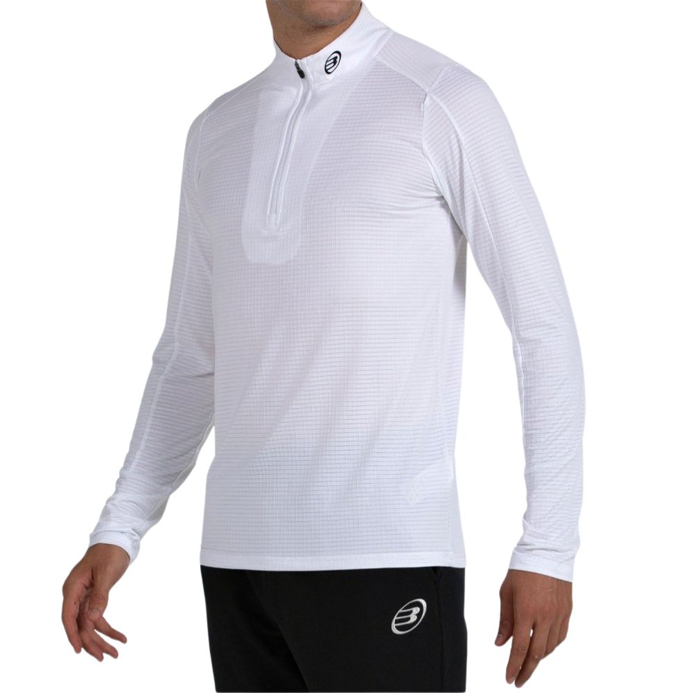 Bullpadel Shirt Brise Heren Wit Links