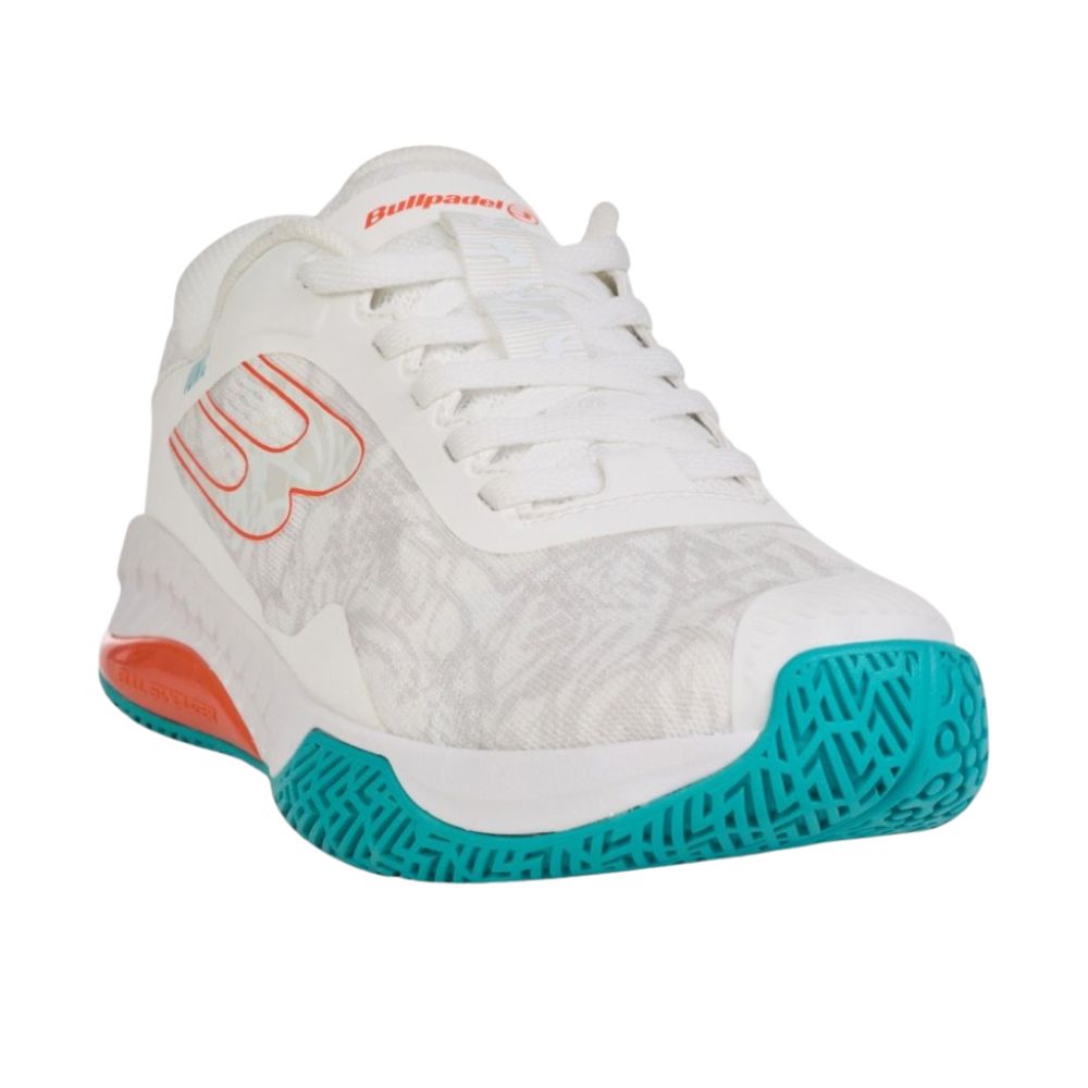 Bullpadel Padelschoen Ionic W 25I Dames Wit Groen