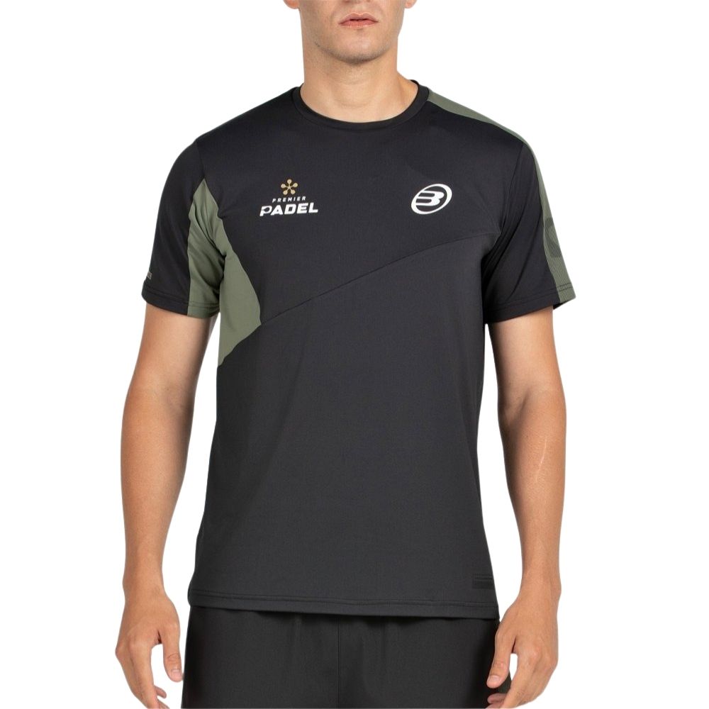 Bullpadel Shirt Pocate Padel Heren Zwart