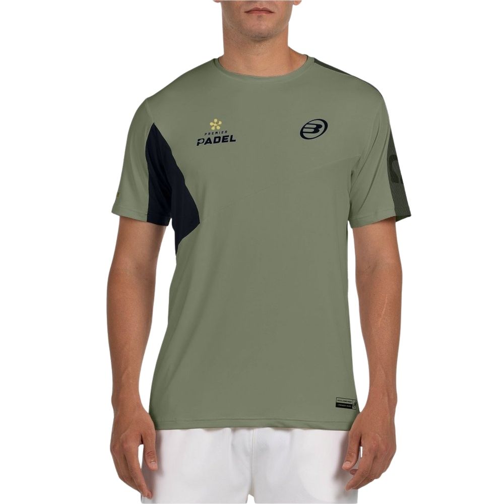 Bullpadel Shirt Pocate Padel Heren Kaki