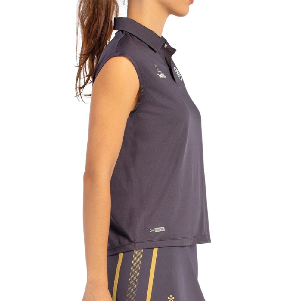 Bullpadel Polo Acido Dames Carbon Zijkant