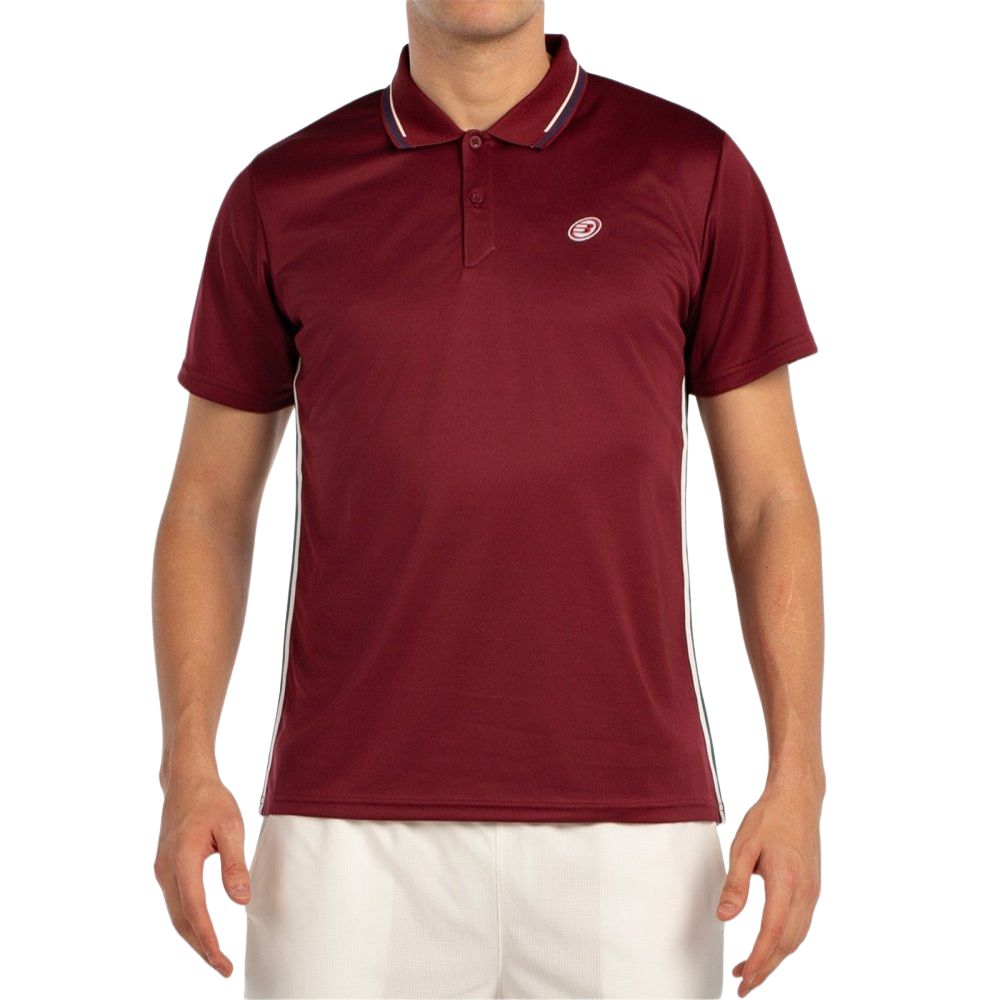 Bullpadel Poloshirt Arbo Heren Rood Voorkant