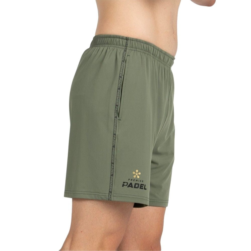 Bullpadel Short Preux Heren Kaki