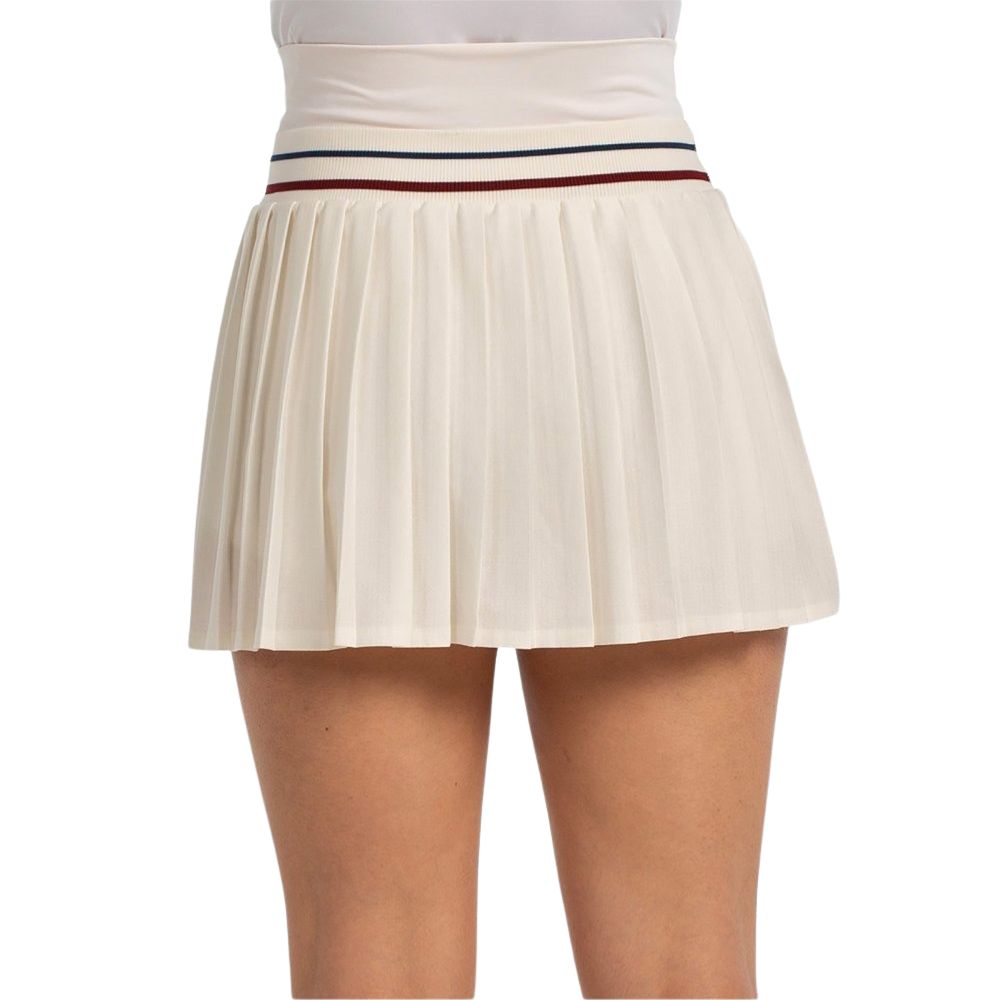 Bullpadel Rokje Atria Dames Wit Achterkant