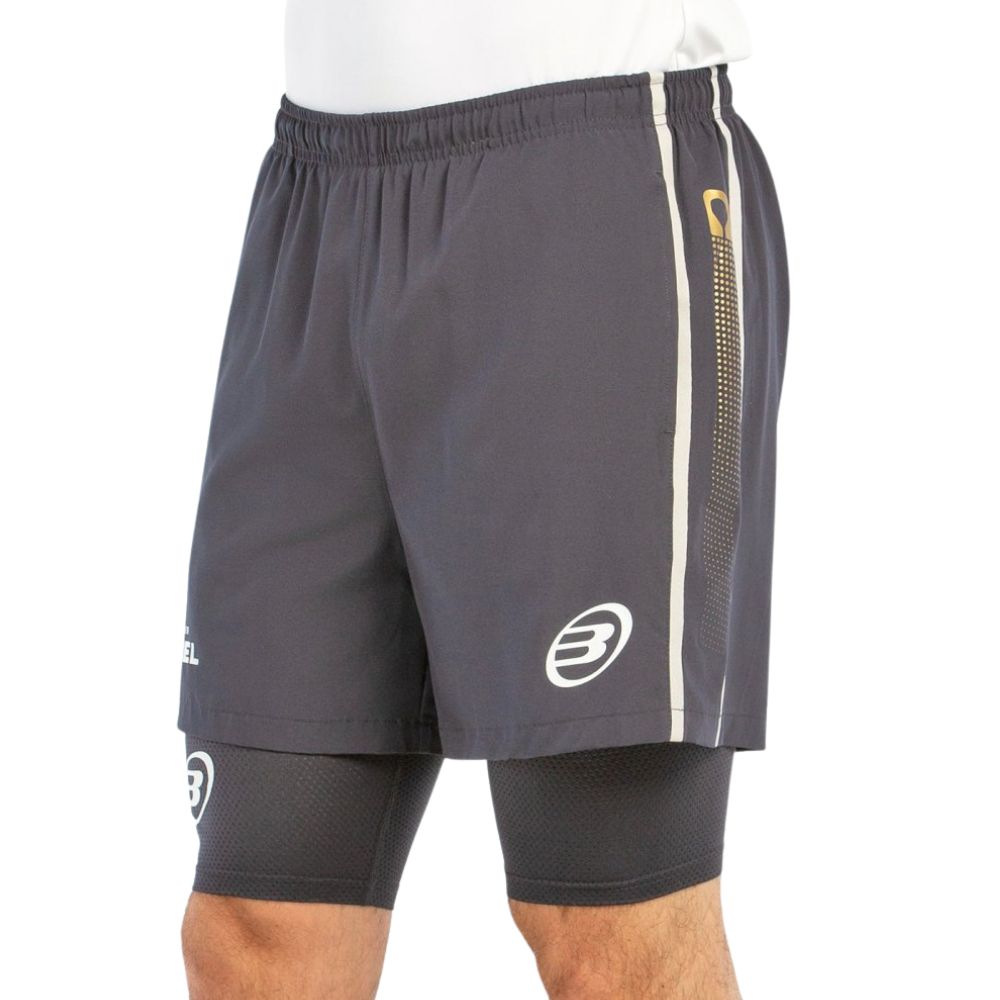Bullpadel Short Barde Heren Carbon