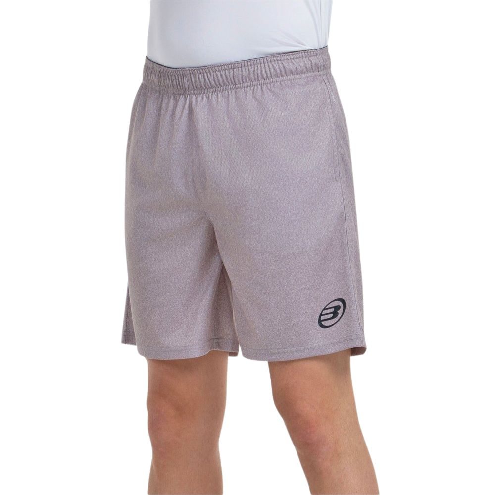 Bullpadel Short Belez Heren Grijs Schuinvoor