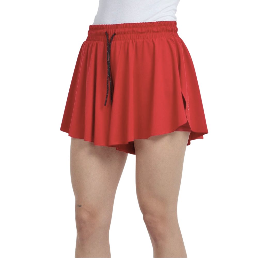 Bullpadel Short Electra Dames Rood Linksvoor