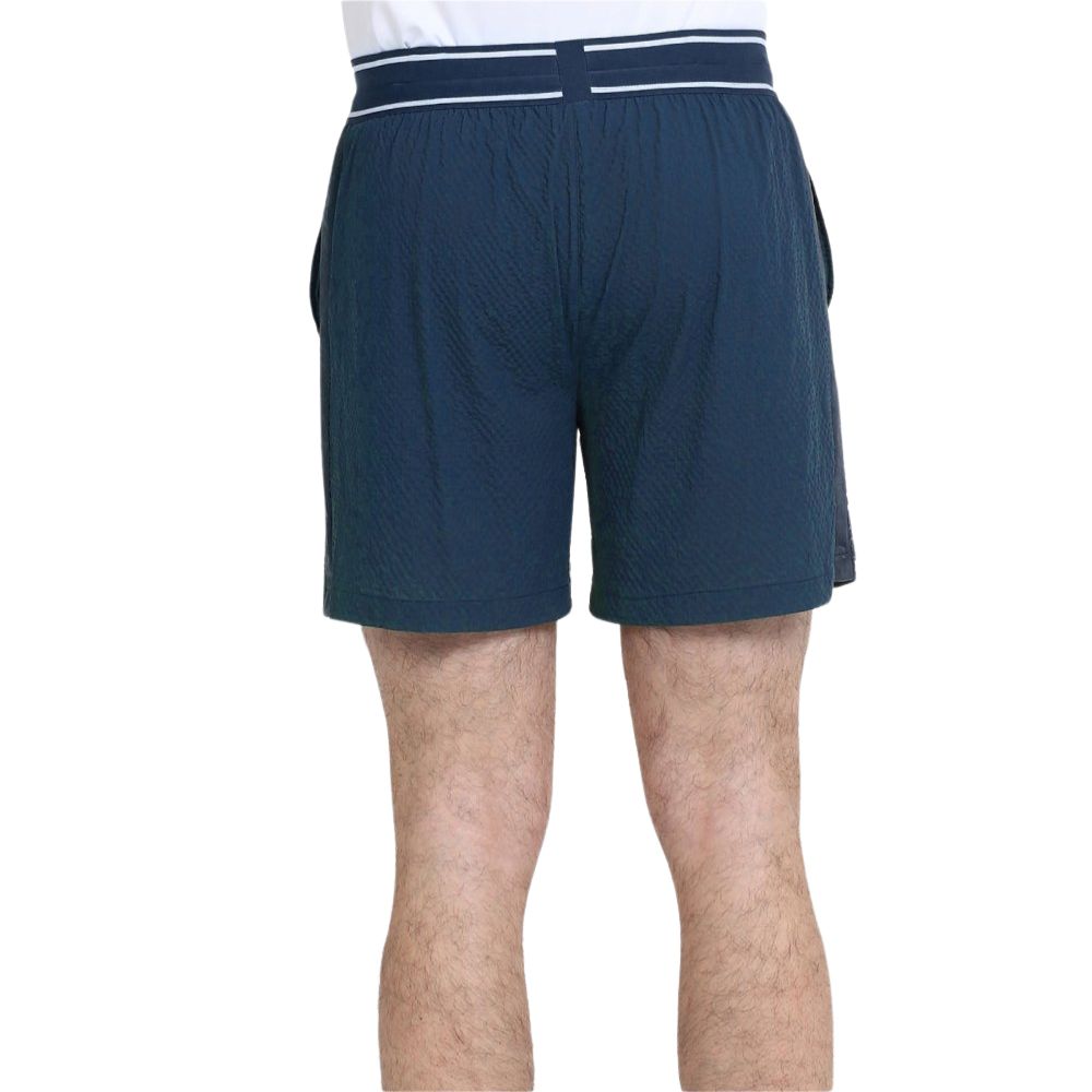 Bullpadel Short Lobios 25V Heren Navy Achterkant