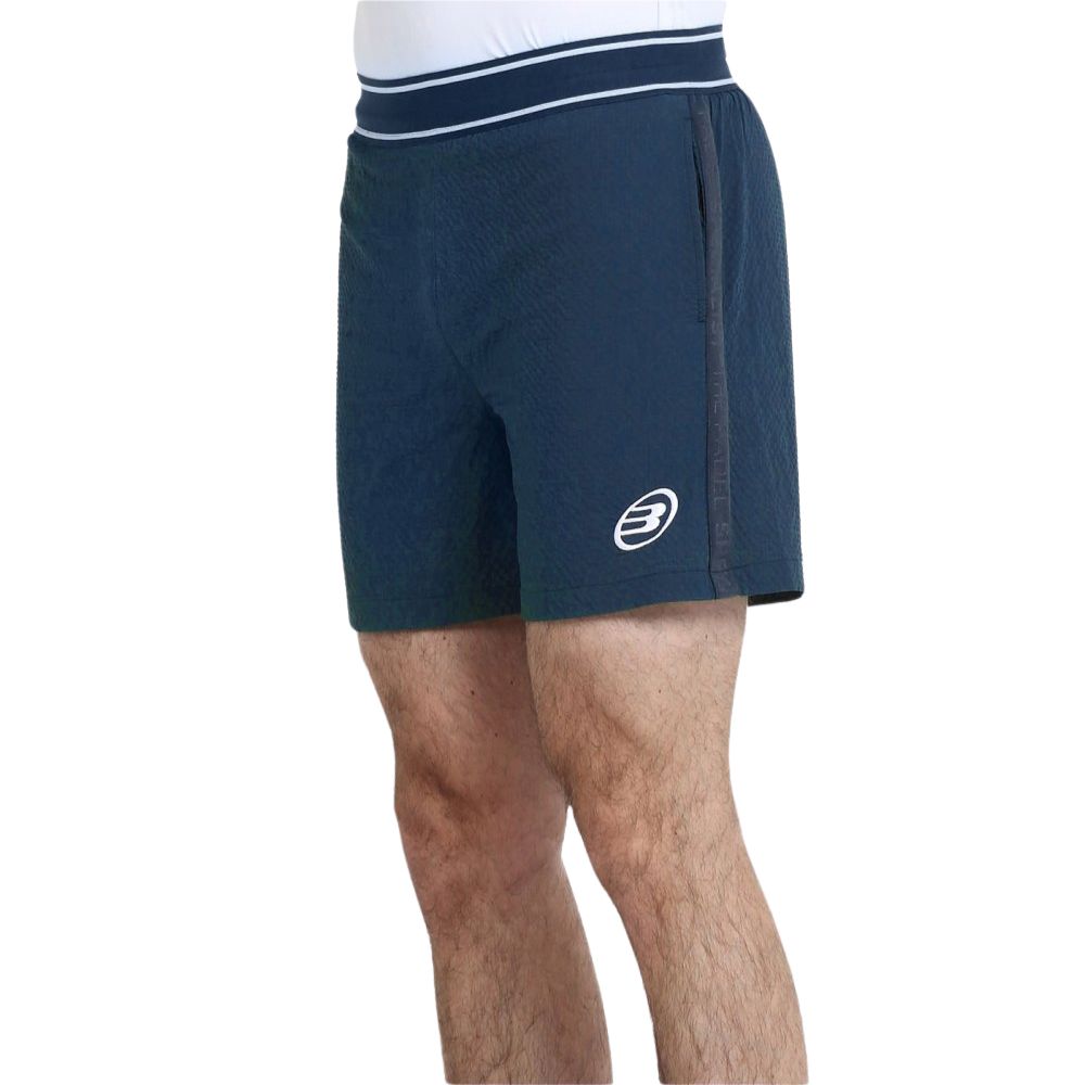 Bullpadel Short Lobios 25V Heren Navy Voorkant