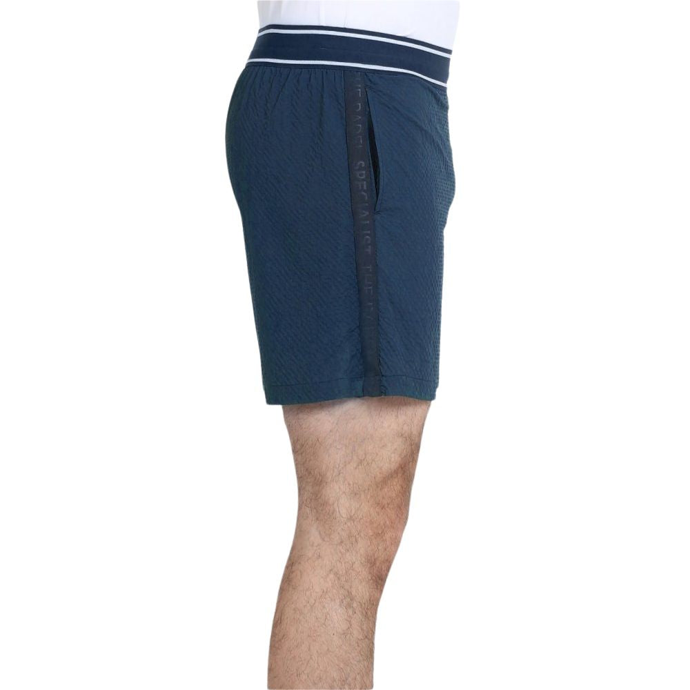 Bullpadel Short Lobios 25V Heren Navy Zijkant