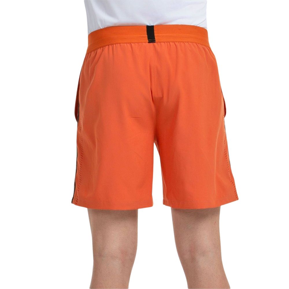 Bullpadel Short Maceda Heren Oranje Achterzijde