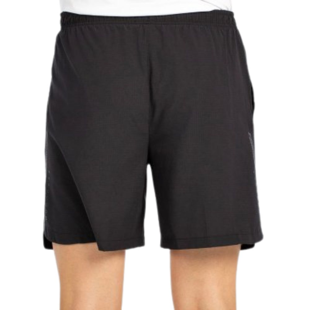 Bullpadel Short Mazari Heren Zwart Achterkant