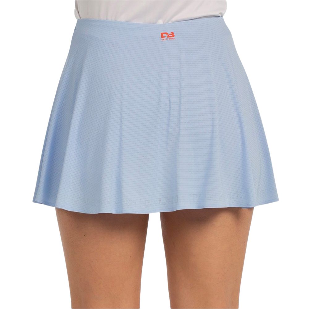 Bullpadel Skort Catoira Dames Lichtblauw Achterkant