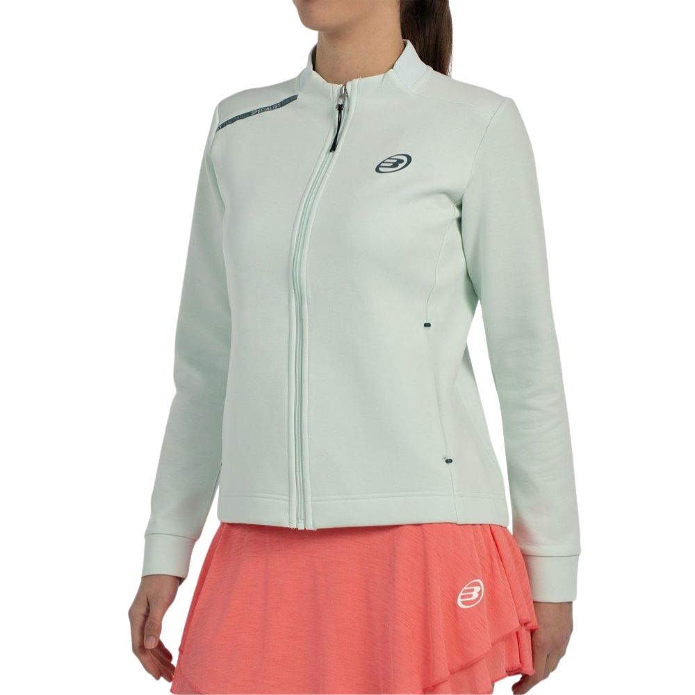 Bullpadel Sweat-Shirt Acore Dames Groen Zijkantvoor